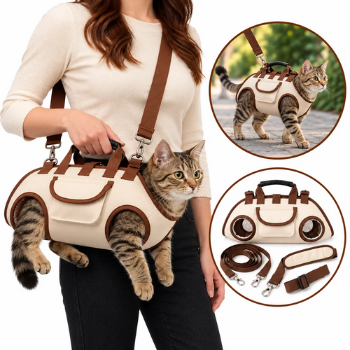 Pawdella® Multifunctional Pet Backpack with Strap™