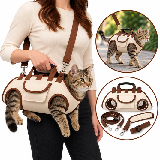 Pawdella® Multifunctional Pet Backpack with Strap™
