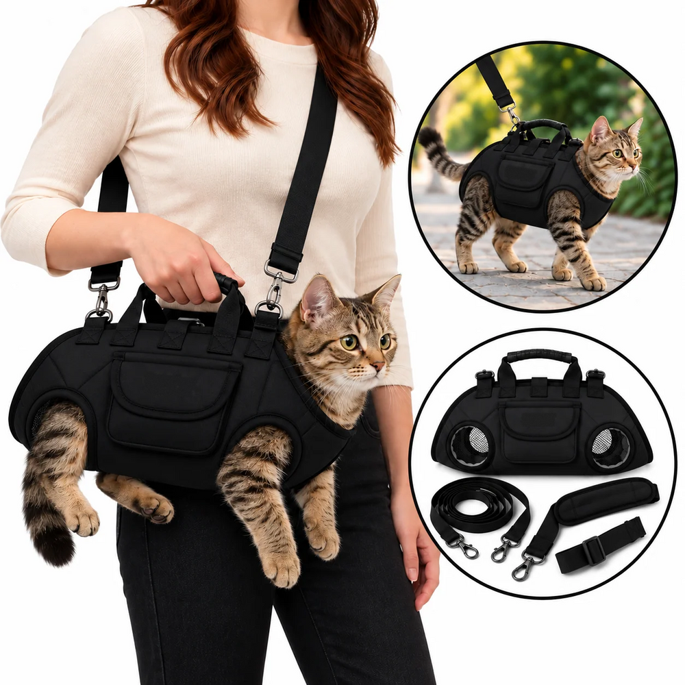 Pawdella® Multifunctional Pet Backpack with Strap™